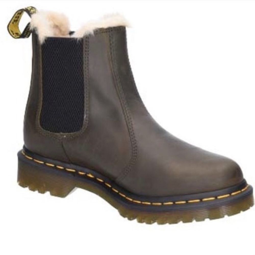 Dr. Martens Leonore Fur-Lined Boots